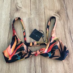 NWT Stone Fox Swim Hana Top